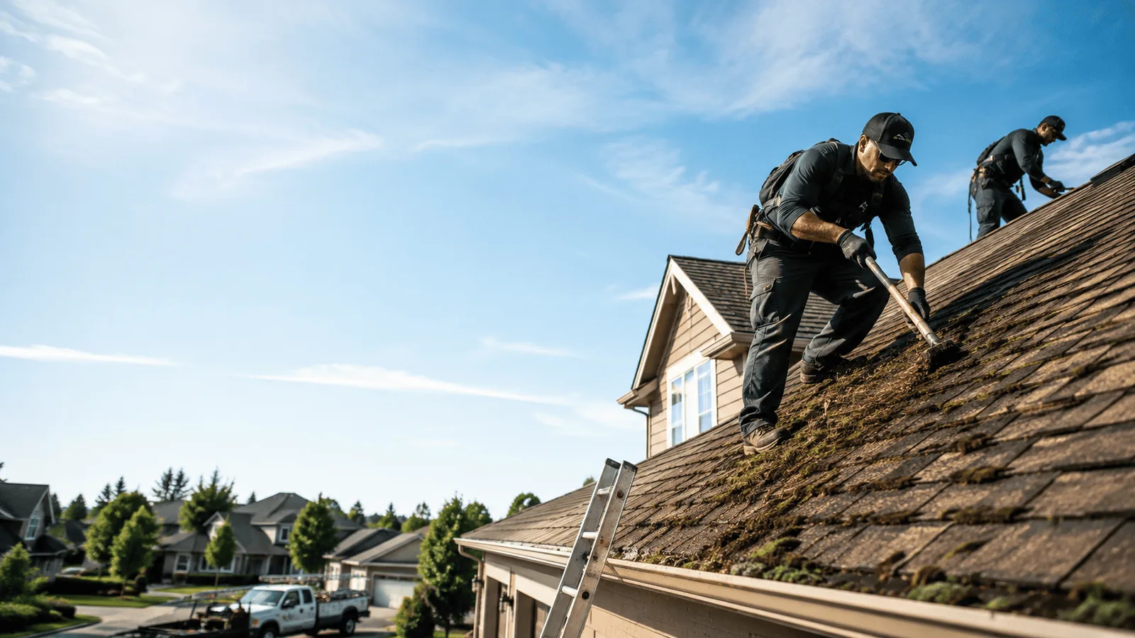 Roof Moss Removal in Keller, TX near me